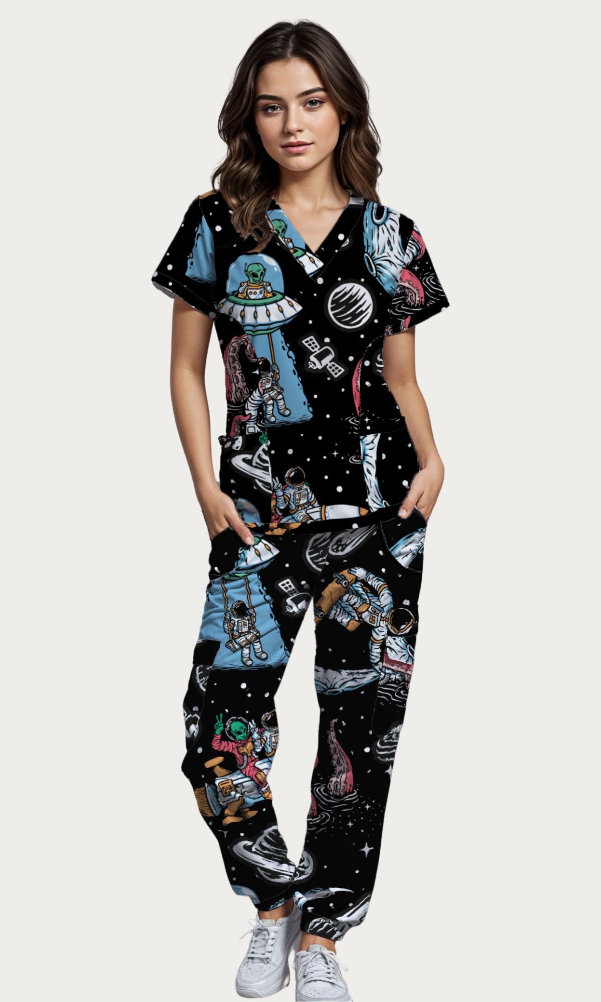 Scrub Pants Intergalactic Women