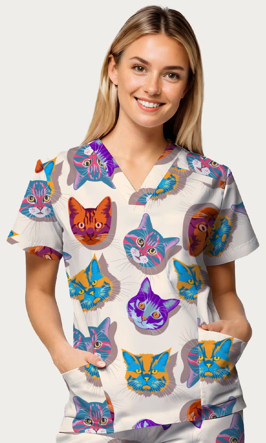 Haut de gommage Crazy Kats