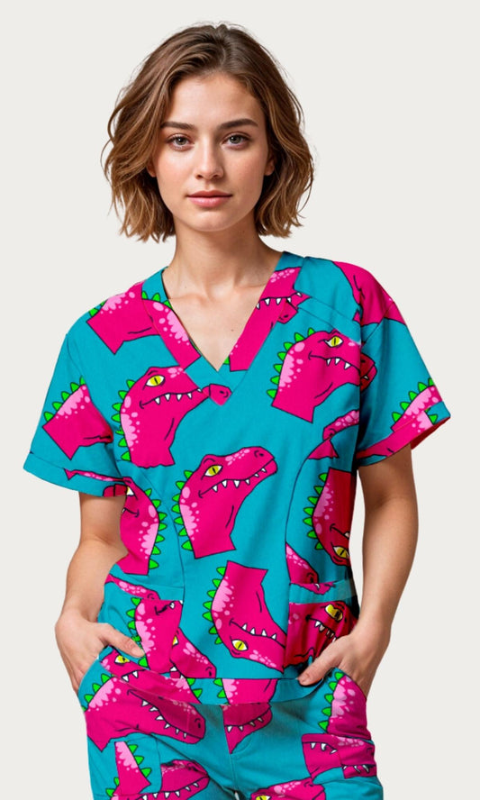 Haut de gommage Pink Rex