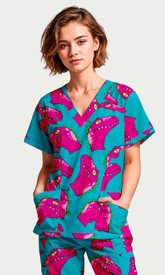 Haut de gommage Pink Rex