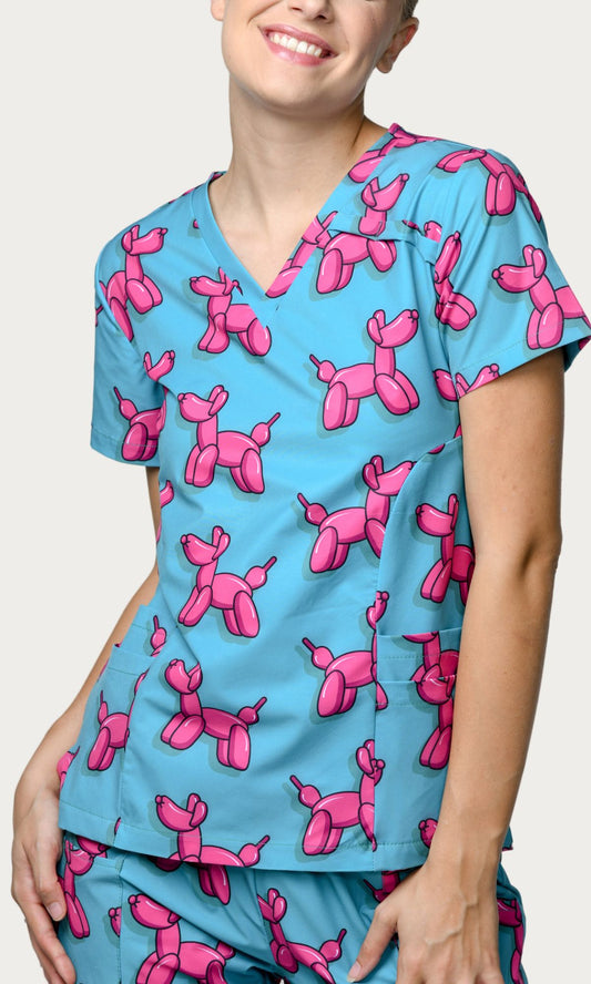 Haut de gommage Balloon Dog