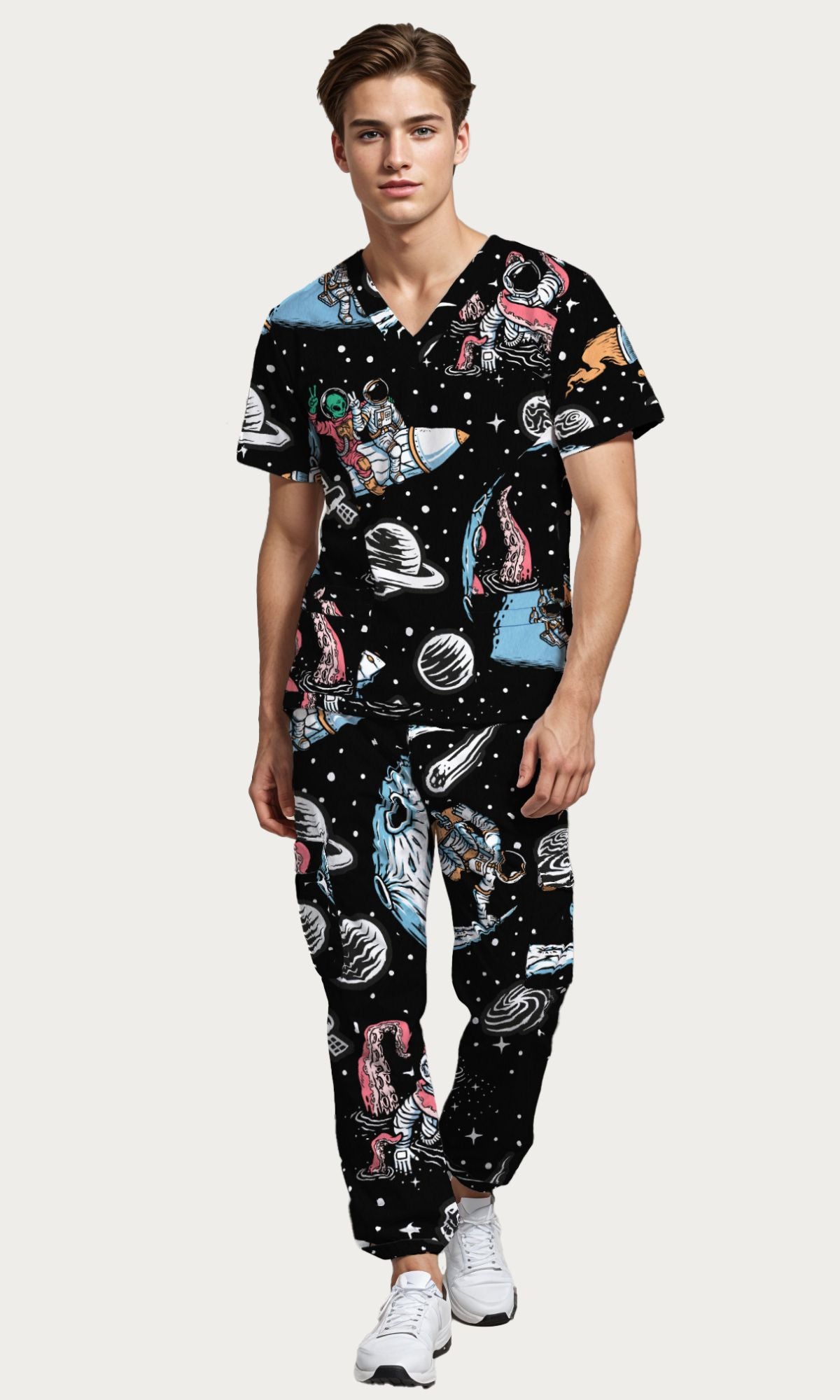 Scrub Top Intergalactic Men