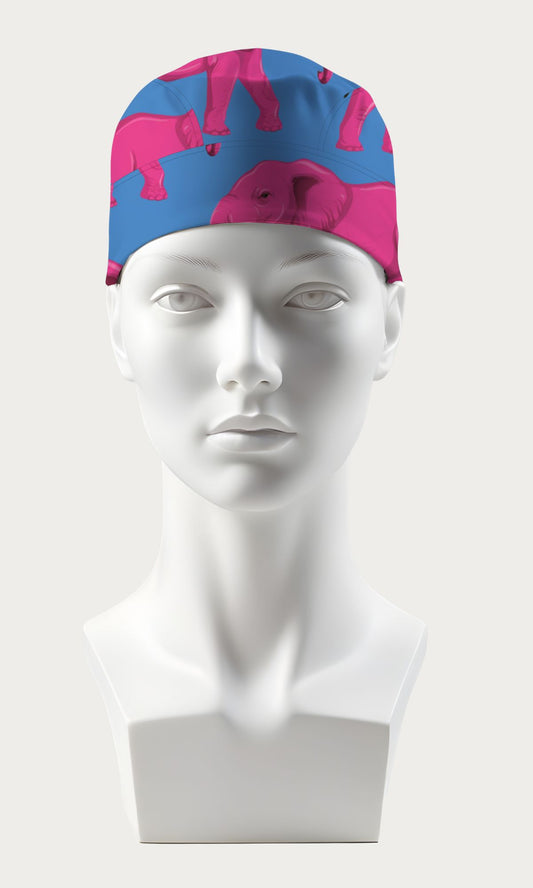 Bonnet médical éléphants