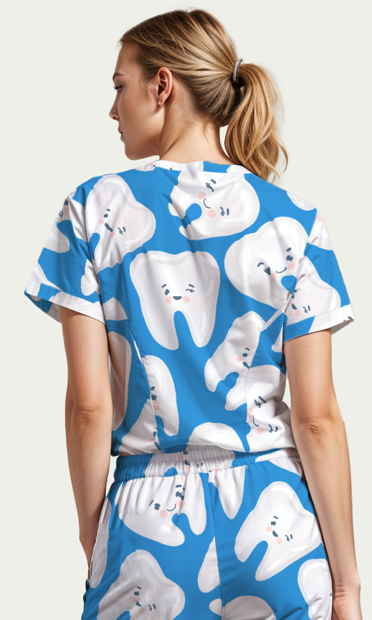 Scrub Top Fresh Teeth Women