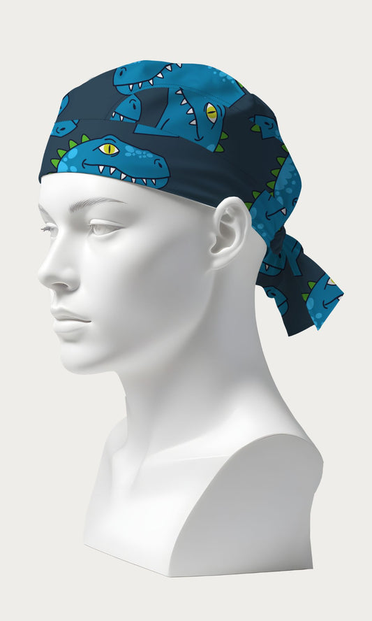 Bonnet médical Rex bleu