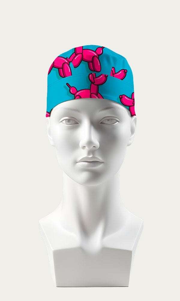 Scrub Cap Balloon Dog