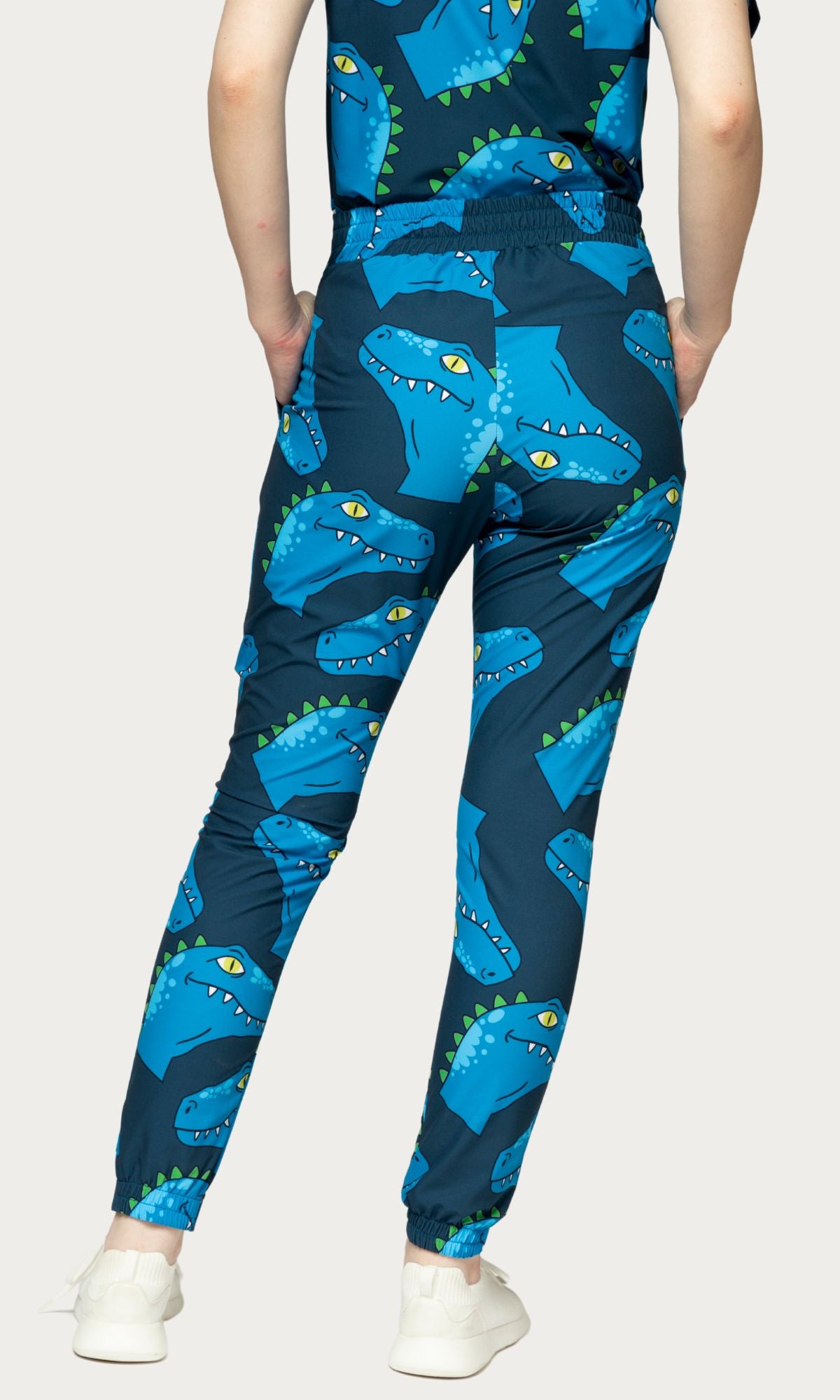 Scrub Pants Blue Rex Women