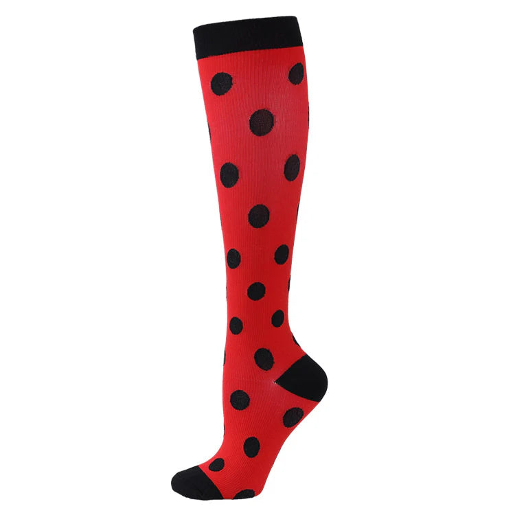 Polka Dots Compression Socks